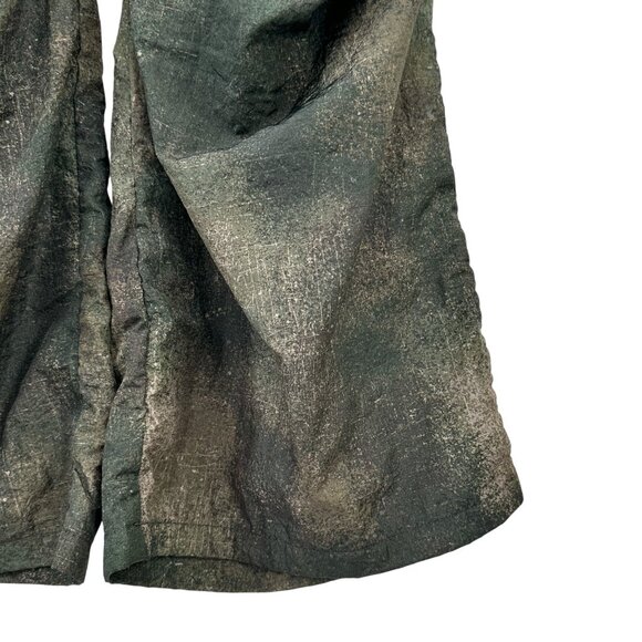 I AM GIA Ishta Green Camouflage Camo Relaxed Fit Wide Leg Parachute Pants sz S - Picture 6 of 12